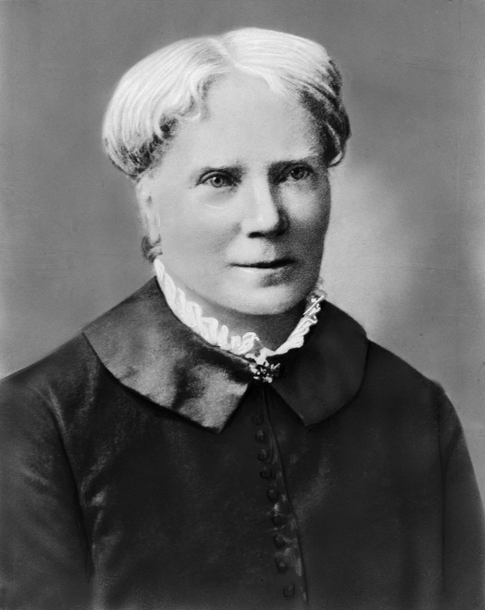 Elizabeth Blackwell posing